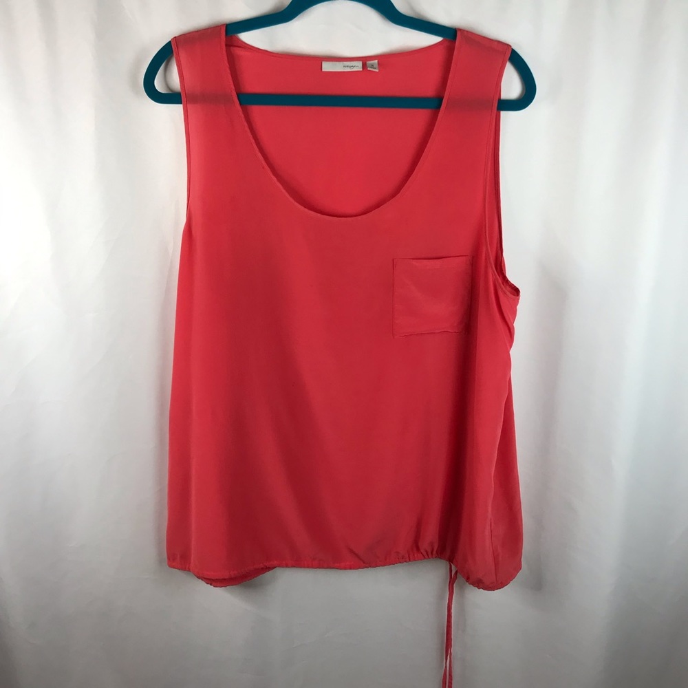 🔴 Halogen | Silk Sleeveless Blouse Size XL